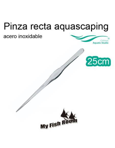 Pinza recta de acero inoxidable Chihiros para plantado en acuarios