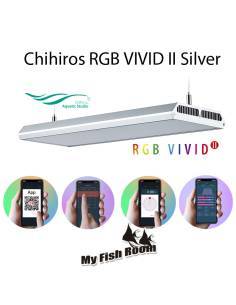 Chihiros RGB VIVID II Silver - Pantalla LED 60/90cm - Versión colgante