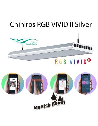 Chihiros RGB VIVID II Silver - Pantalla LED 60/90cm - Versión colgante