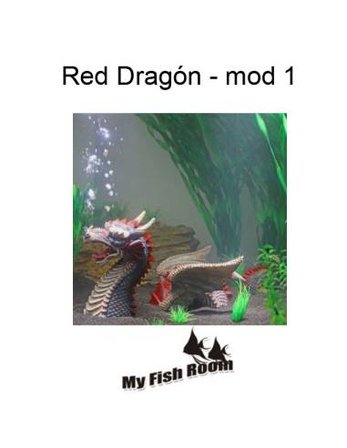 Red Dragón modelo 1 (resina)