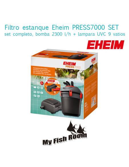 Filtro para estanques Eheim PRESS7000 set bomba 2300 l/h + UVC 9 vatios