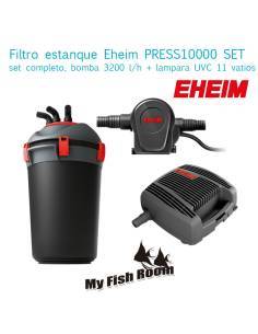 Filtro para estanques Eheim PRESS10000 set bomba 3200 l/h + UVC 11 vatios