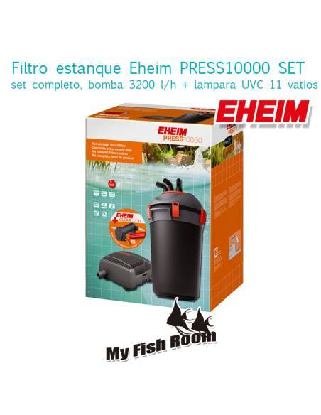 Filtro para estanques Eheim PRESS10000 set bomba 3200 l/h + UVC 11 vatios