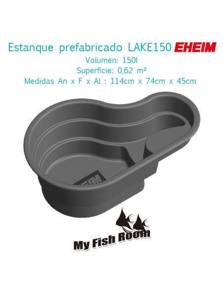 Estanque prefabricado 150 litros forma orgánica - EHEIM LAKE150