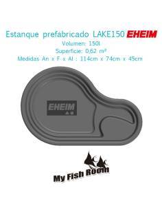 Estanque prefabricado 150 litros forma orgánica - EHEIM LAKE150 2