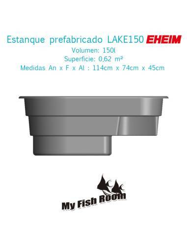 Estanque prefabricado 150 litros forma orgánica - EHEIM LAKE150