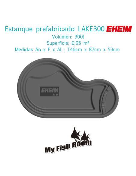 Estanque prefabricado 300 litros forma orgánica - EHEIM LAKE300
