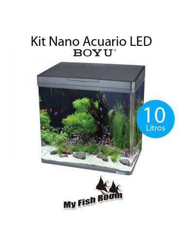 Kit nano acuario 10l Boyu LED