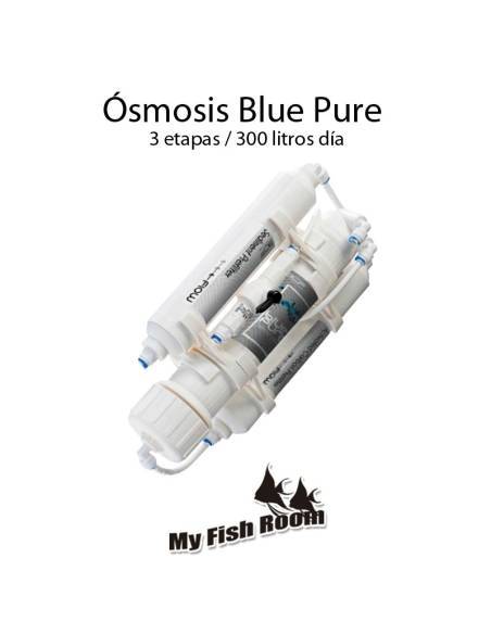 Sistema básico de ósmosis inversa de 3 etapas para acuarios Blue Pure