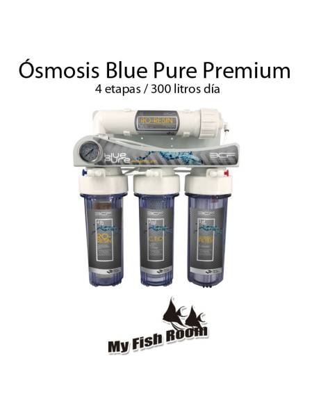 Sistema de osmosis inversa de 4 etapas para acuarios Blue Pure Premium