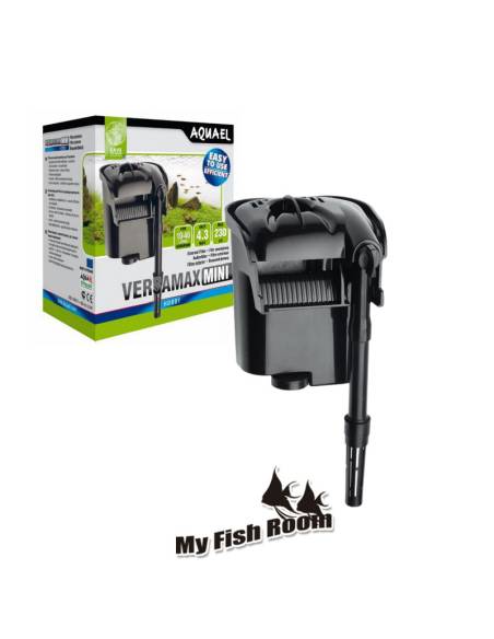 Filtro de mochila Versamax FZN mini ideal para el uso en nano acuarios o gambarios