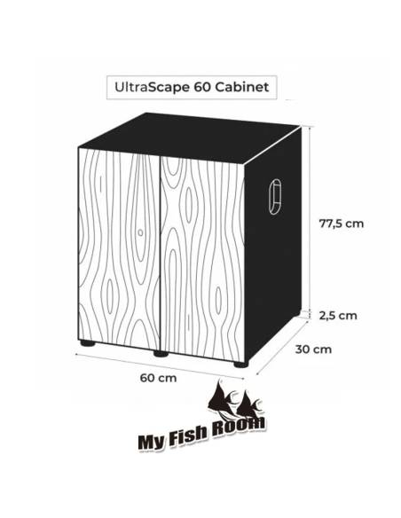 Mesa para acuarios ULTRASCAPE 60 Forest Aquael