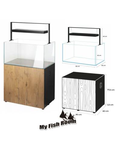 ULTRASCAPE 90 Forest set Aquael