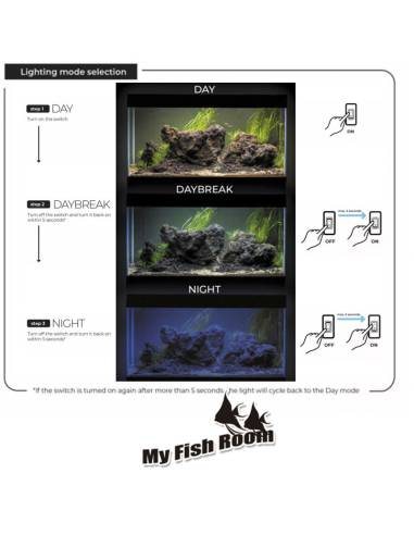 Conjunto de Acuario OPTI SET 125 Aquael color negro 2.0