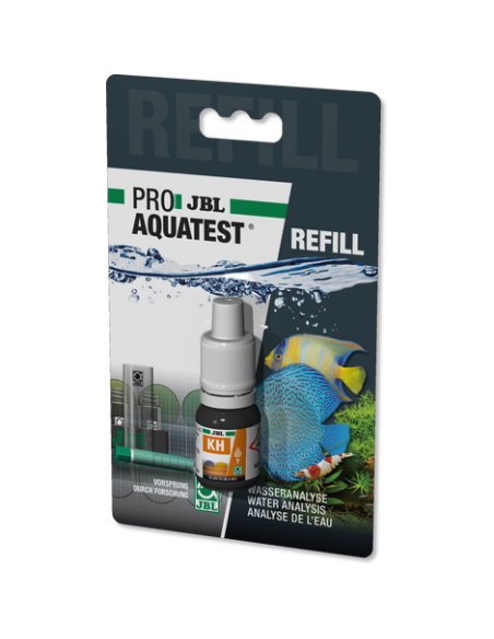 Refill JBL PROAQUATEST KH dureza de carbonatos