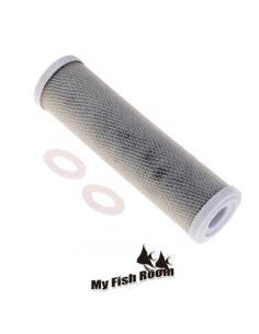 Repuesto cartucho de carbón 10" para equipos de Osmosis BLUE PURE PREMIUM
