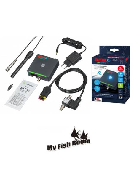 EHEIM pHcontrol+e: SET completo el controlador inteligente para controlar y reajustar el valor de pH en el acuario