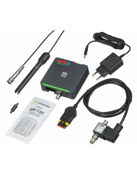 EHEIM pHcontrol+e: SET completo el controlador inteligente para controlar y reajustar el valor de pH en el acuario