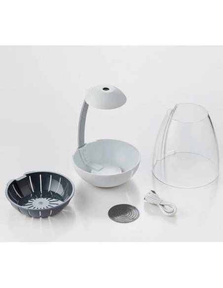 Chihiros Tiny Terrarium Egg es un terrario de pequeño tamaño ideal para decorar cualquier espacio de tu casa.