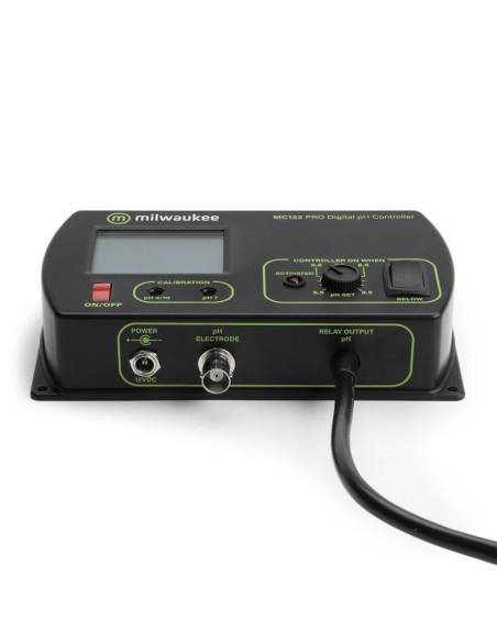 Controlador de PH MC122 Milwaukee Con una escala de 0.0 a 14.4 de pH