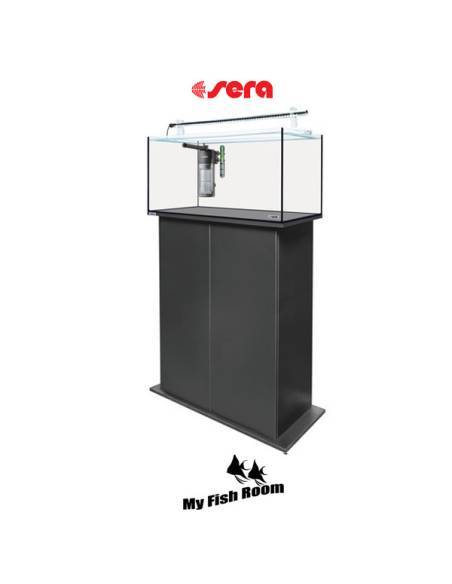 SERA AquaTank 128L set con mesa "Black" 100cm