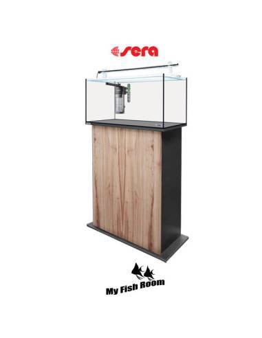 SERA AquaTank 128L set con mesa "Cherry" 80cm