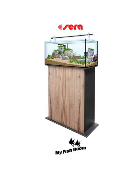 SERA AquaTank 128L set con mesa "Cherry" 100cm