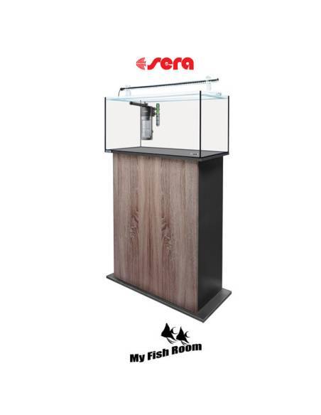 SERA AquaTank 160L set con mesa "Walnut" 80cm