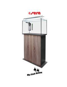 SERA AquaTank 160L set con mesa "Walnut" 90cm 2