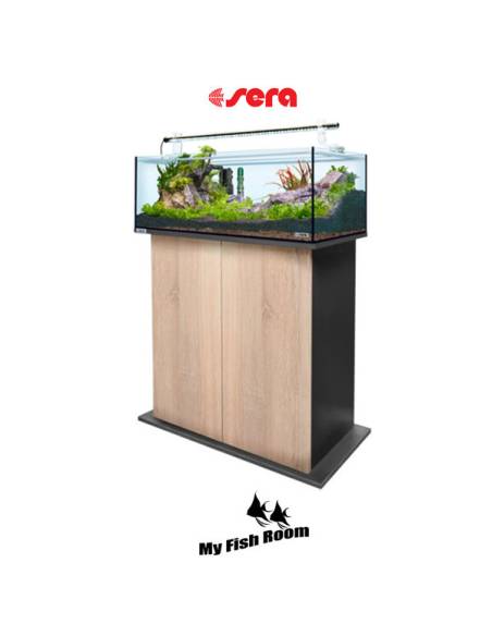 SERA AquaTank 96L set con mesa "Sonoma Oak" 80cm
