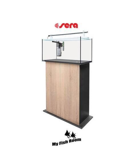 SERA AquaTank 128L set con mesa "Sonoma Oak" 80cm