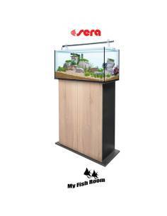 SERA AquaTank 128L set con mesa "Sonoma Oak" 100cm
