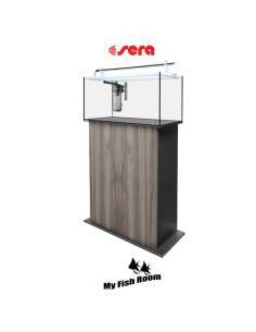 SERA AquaTank 128L set con mesa "Grey Oak" 90cm 2
