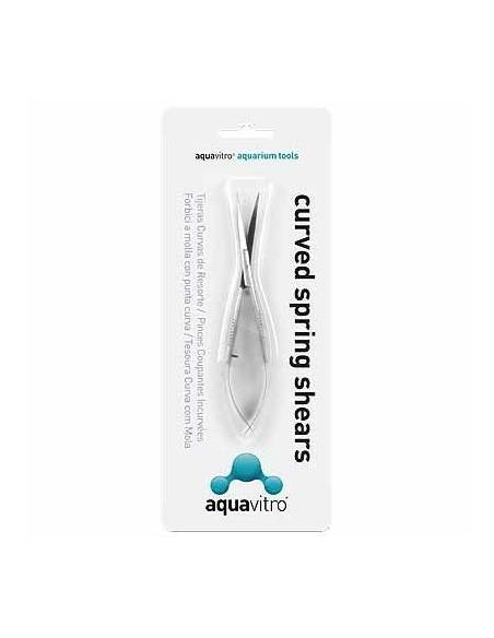 Tijeras curvas de resorte 15 cm - Aquavitro