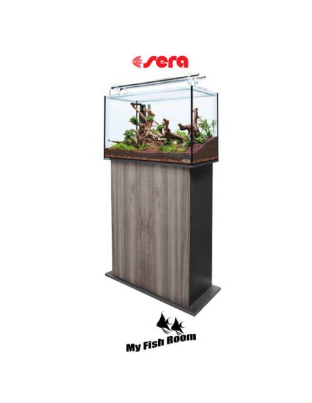 SERA AquaTank 160L set con mesa "Grey Oak" 80cm