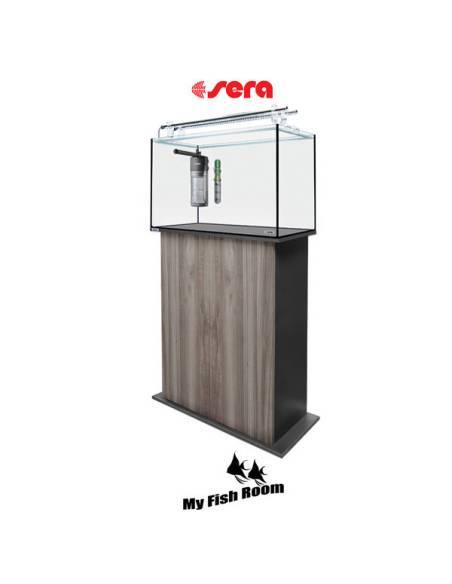 SERA AquaTank 160L set con mesa "Grey Oak" 80cm