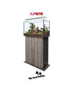 SERA AquaTank 160L set con mesa "Grey Oak" 90cm