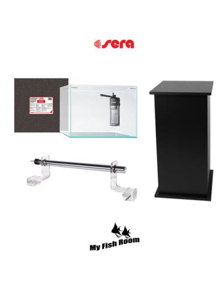 SERA Scaper Cube 48L set con mesa "Black" 100cm