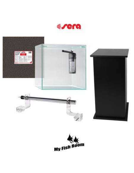 SERA Scaper Cube 64L set con mesa "Black" 80cm