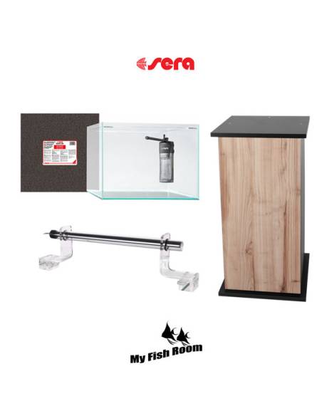 SERA Scaper Cube 48L set con mesa "Cherry" 80cm