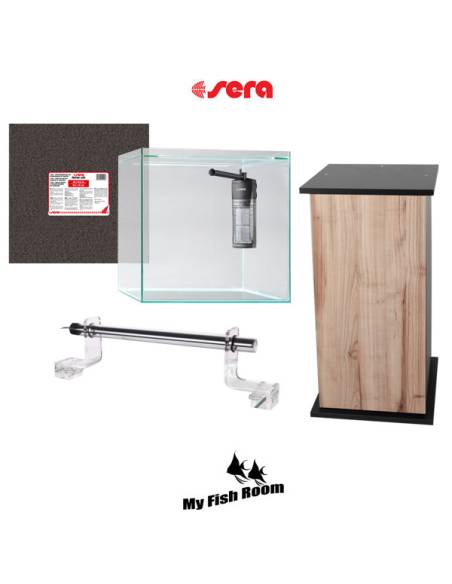 SERA Scaper Cube 64L set con mesa "Cherry" 100cm
