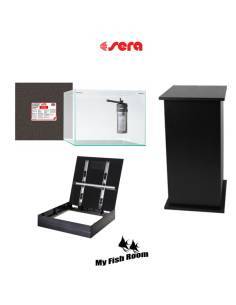 SERA Scaper Cube Cover 48L set con mesa "Black" 90cm 2