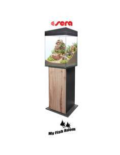 SERA Scaper Cube Cover 80L set con mesa "Cherry" 80cm