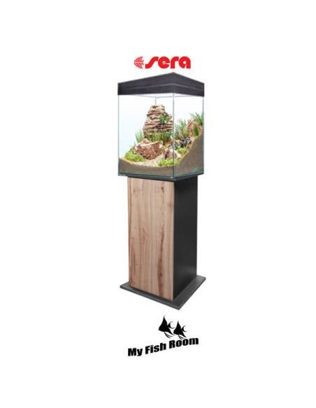 SERA Scaper Cube Cover 80L set con mesa "Cherry" 90cm
