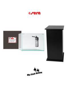 SERA Scaper Cube 48L + mesa "Black" 80cm (eco pack) 2