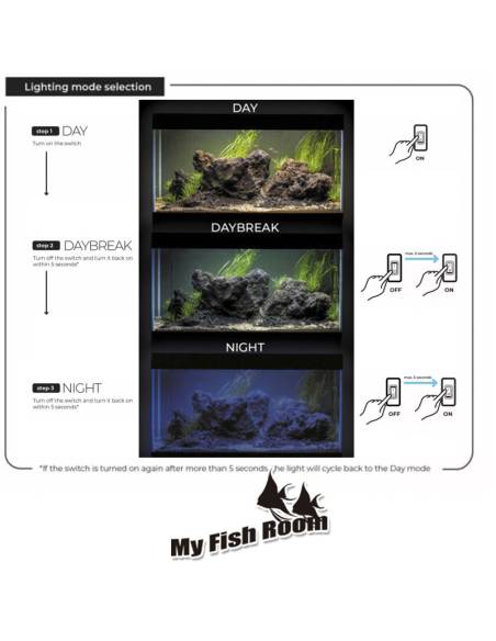 Conjunto de Acuario OPTI SET 240 Aquael color negro 2.0