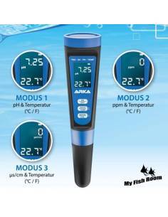ARKA myAQUA Medidor de pH/TDS/EC con Termómetro Incluido 2