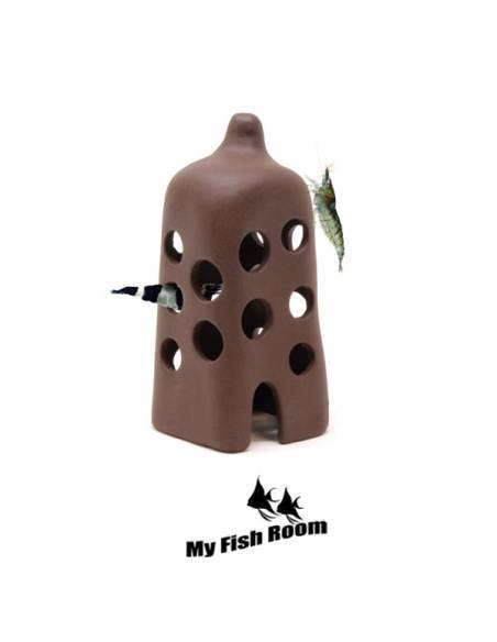 Refugio casita alta para gambas / shrimp tall hut Aquavitro