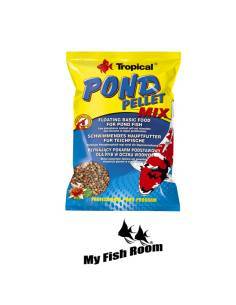 Pond Pellet Mix Tropical 1 litro / 130gr - alimento para peces de agua fría