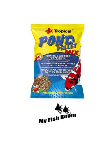 Pond Pellet Mix Tropical 1 litro / 130gr - alimento para peces KOI